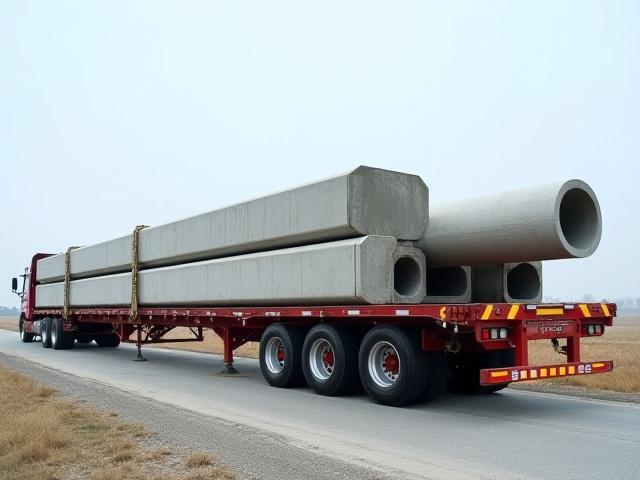 Oversized materials, beams and pipes